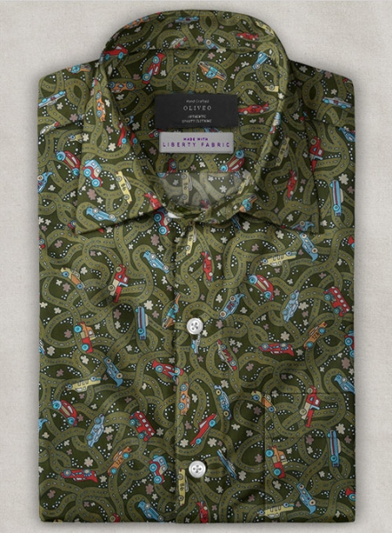 Liberty Faello Cotton Shirt - Half Sleeves