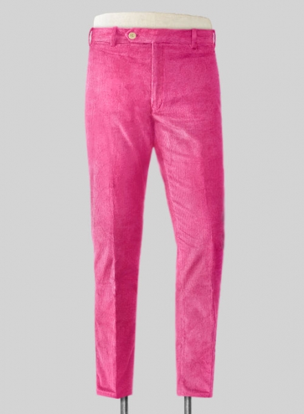 Fusica Pink Corduroy Pants