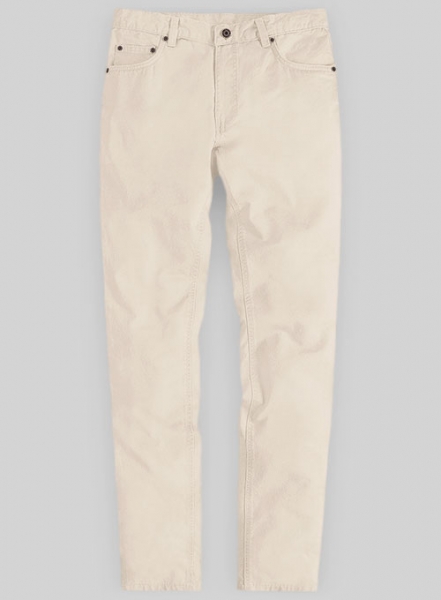 Light Khaki Stretch Chino Jeans