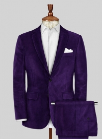 Purple Velvet Suit