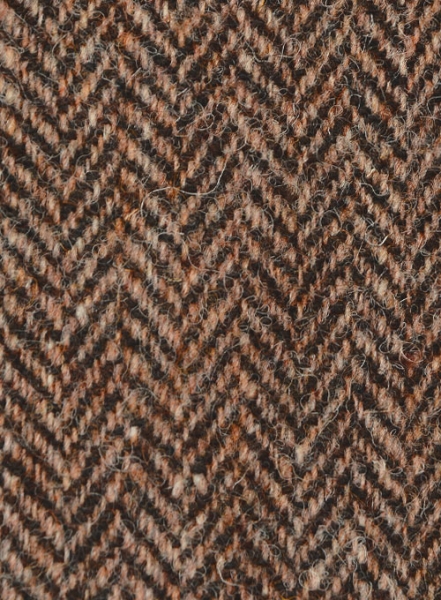 Harris Tweed Brown Herringbone Jacket