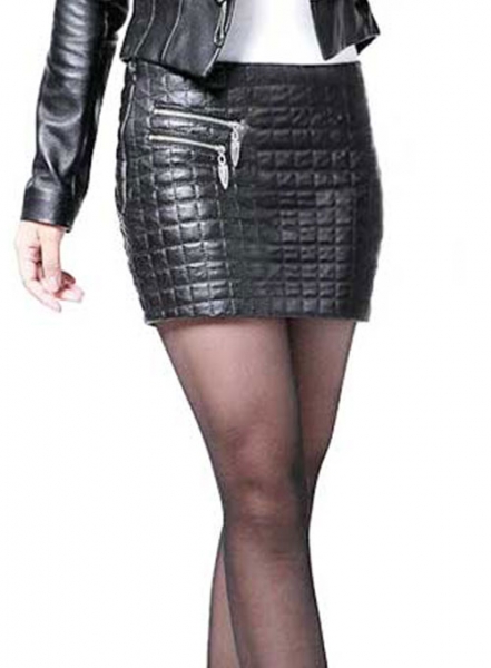 Turtle Leather Skirt - # 186