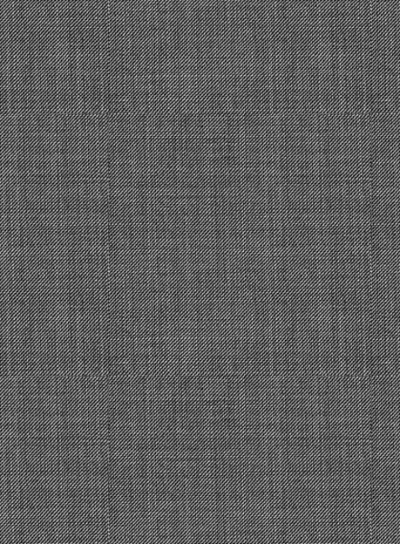 Napolean Sharkskin Gray Wool Suit