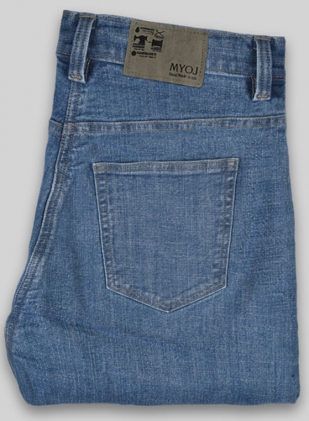 Whale Blue Stone Wash Stretch Jeans