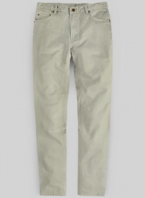 Slate Green Stretch Chino Jeans