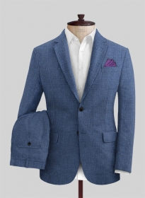 Solbiati Blue Prince Linen Suit