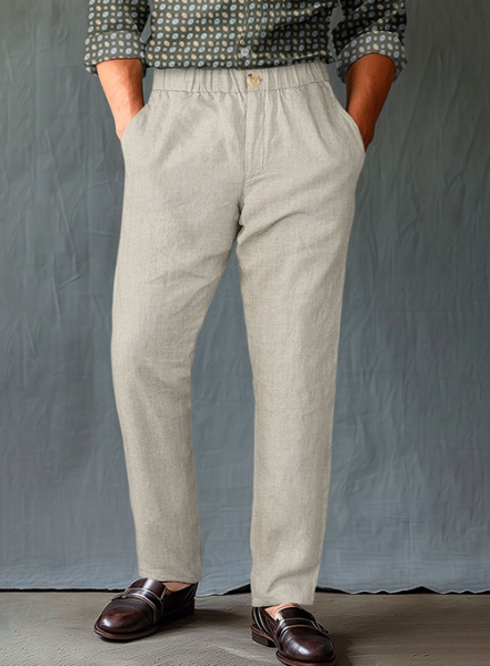 Easy Pants Pure Barn Beige Linen