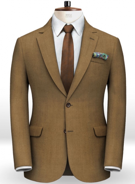 Italian Tan Wool Suit