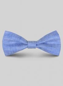 Italian Linen Bow - Nile Blue