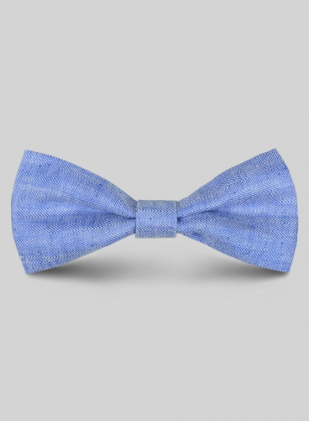 Italian Linen Bow - Nile Blue