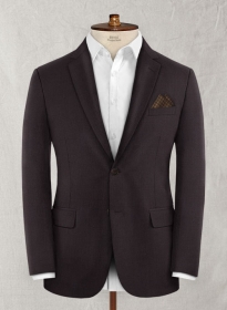 Reda Dark Wine Wool Jacket