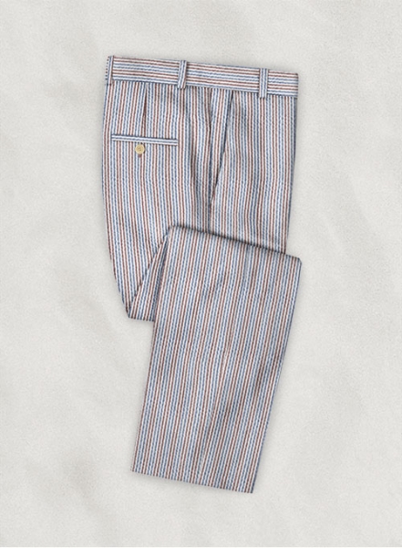 Solbiati Dolfo Seersucker Pants