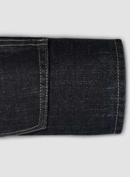 Texas Black Denim-X Wash Stretch Jeans