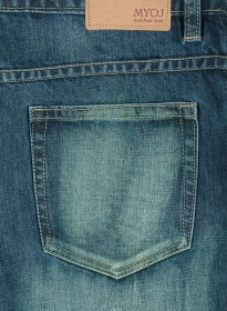 Mud Blue Denim Scrap Wash