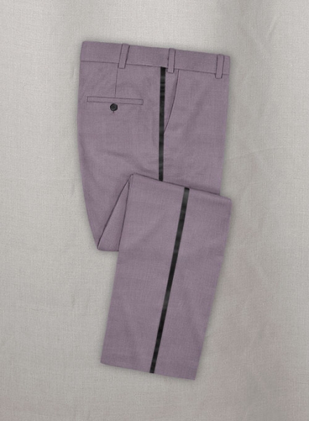 Napolean Lavander Wool Tuxedo Suit