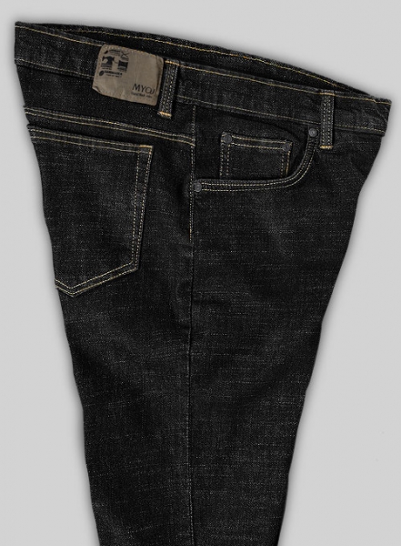 Miami Black Hard Wash Stretch Jeans