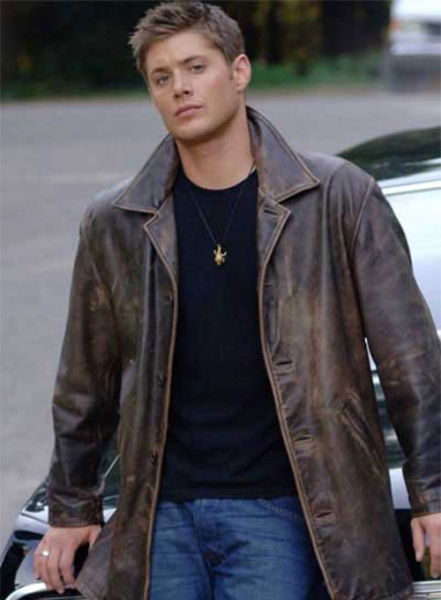 Supernatural Dean Winchester Leather Trench Coat