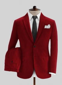 Red Corduroy Suit