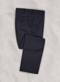 Napolean Windsor Blue Stripe Wool Pants