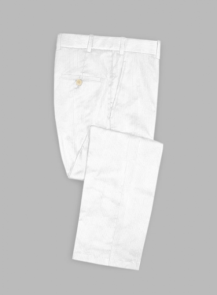 White Corduroy Pants