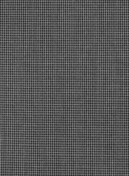 Dogtooth Wool Gray Suit