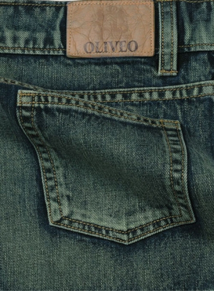 Mud Blue Denim Jeans - Vintage Wash