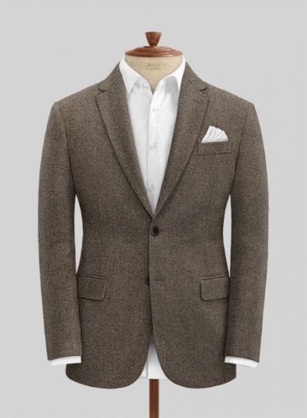 Dapper Brown Tweed Jacket