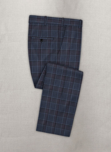 Napolean King Blue Wool Suit