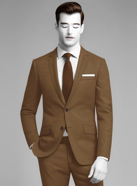 Napolean Rust Wool Suit