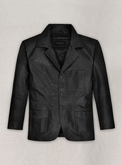 Ben Stiller Leather Blazer