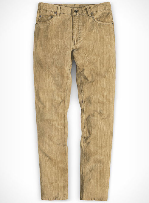 beige cord jeans