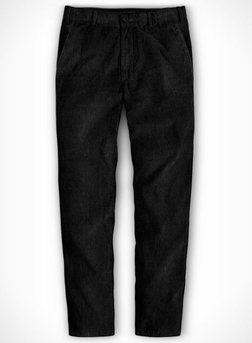 black corduroy jeans mens