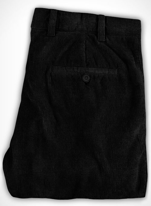 black corduroy jeans mens