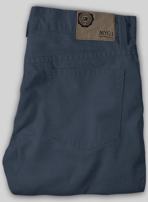 Blue Stretch Chino Jeans