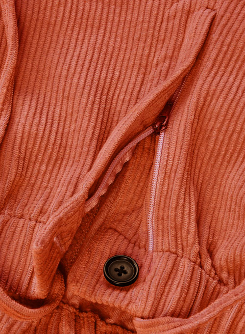 Easy Pants Burnt Orange Corduroy