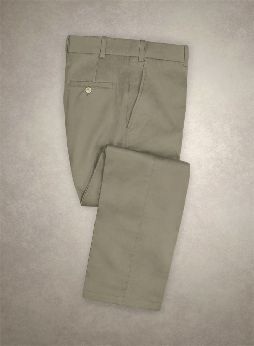 Caccioppoli Cotton Cashmere Dark Beige Pants