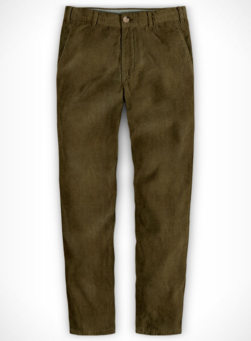 Camel Corduroy Trousers : Made To Measure Custom Jeans For Men & Women ...