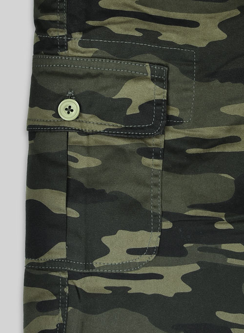 Cargo Drawstring Cotton Travel Shorts