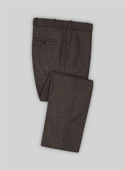 Carre Brown Tweed Pants