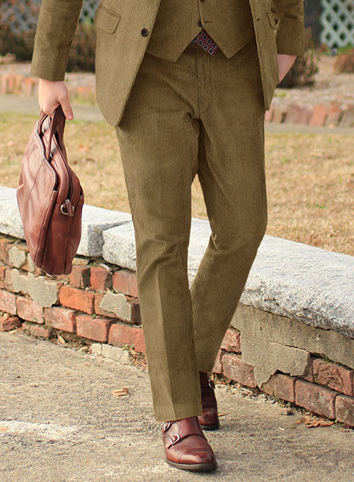 Dark Brown Corduroy Pants