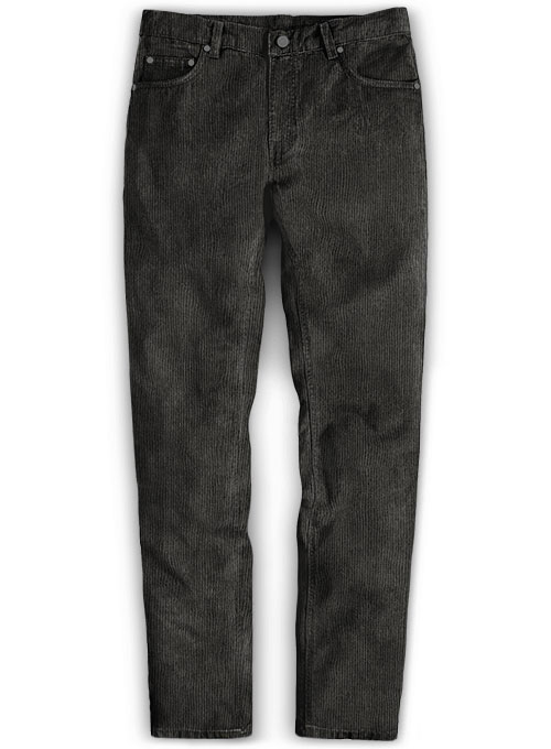 grey corduroy jeans