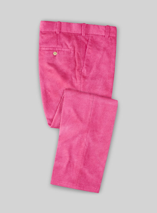 Fusica Pink Corduroy Pants