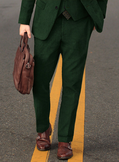 Green Corduroy Pants