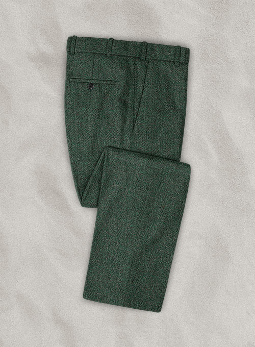 Haberdasher Green Tweed Pants