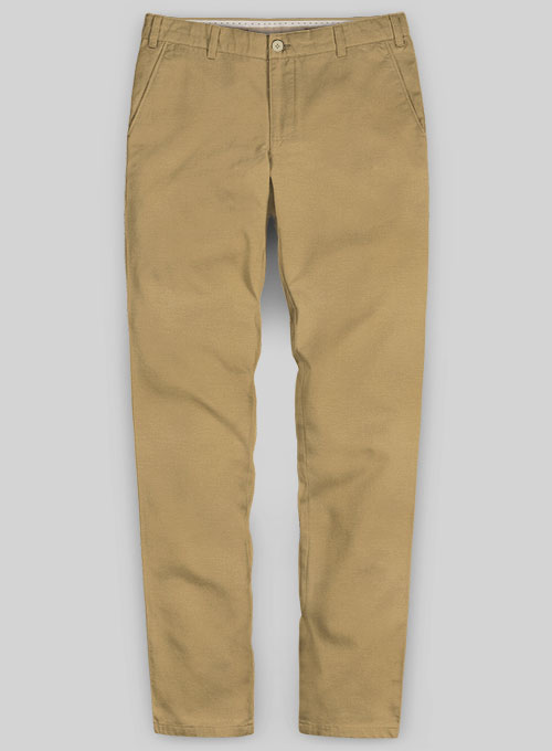 Khaki Stretch Chino Pants