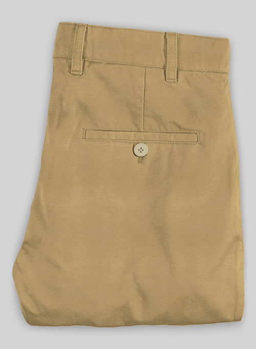 Khaki Stretch Chino Pants