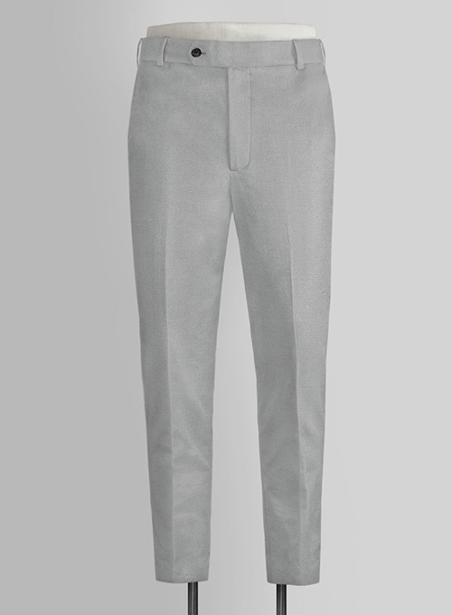 Light Gray Stretch Chino Pants