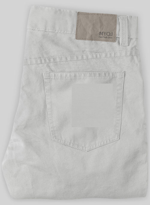 Light Gray Stretch Chino Jeans