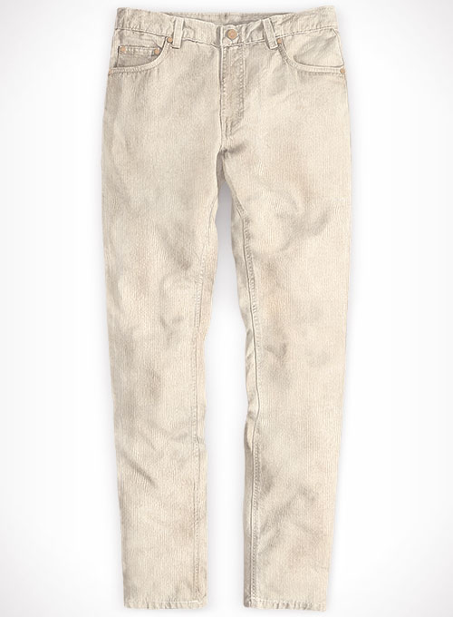 corduroy pants beige