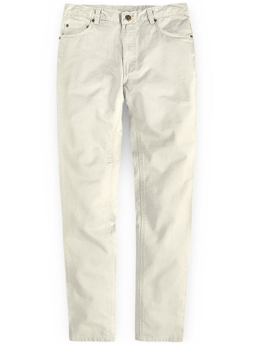 Light Beige Chino Jeans : Made To Measure Custom Jeans For Men & Women ...
